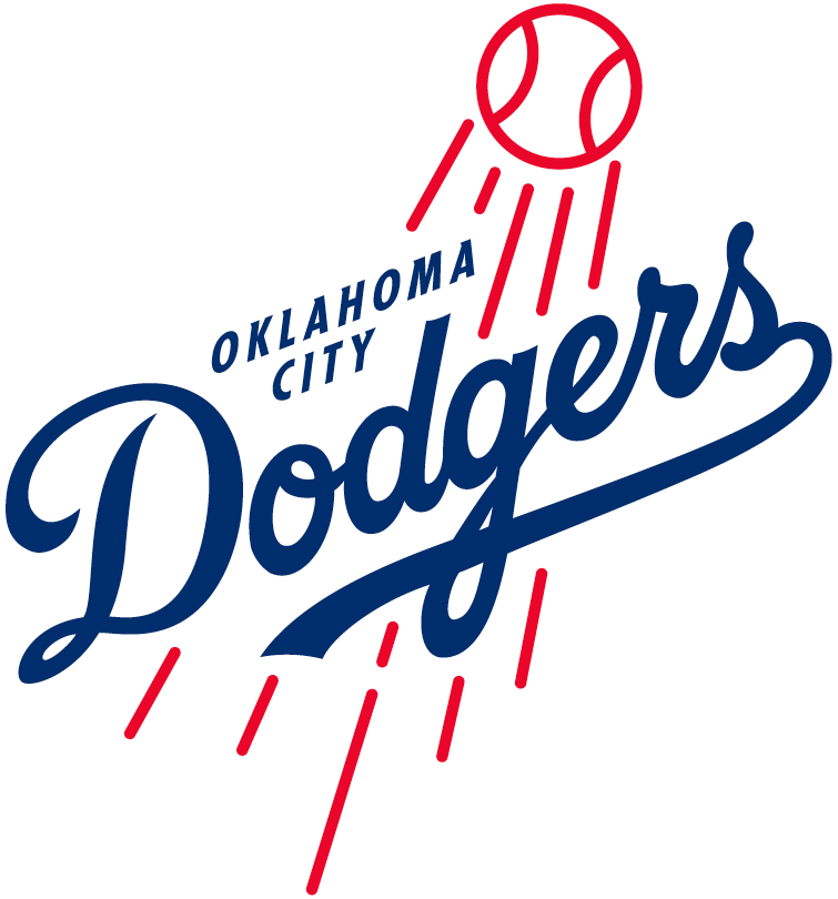 Oklahoma City Dodgers 2015-Pres Alternate Logo 2 vinyl decal